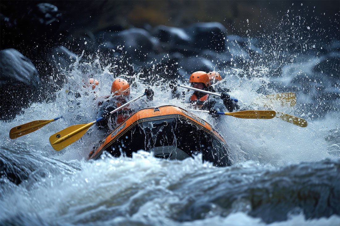 Thrilling White-Water Rafting Adventure